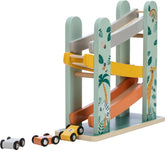 Free2Play Wooden Mini Garage with Cars